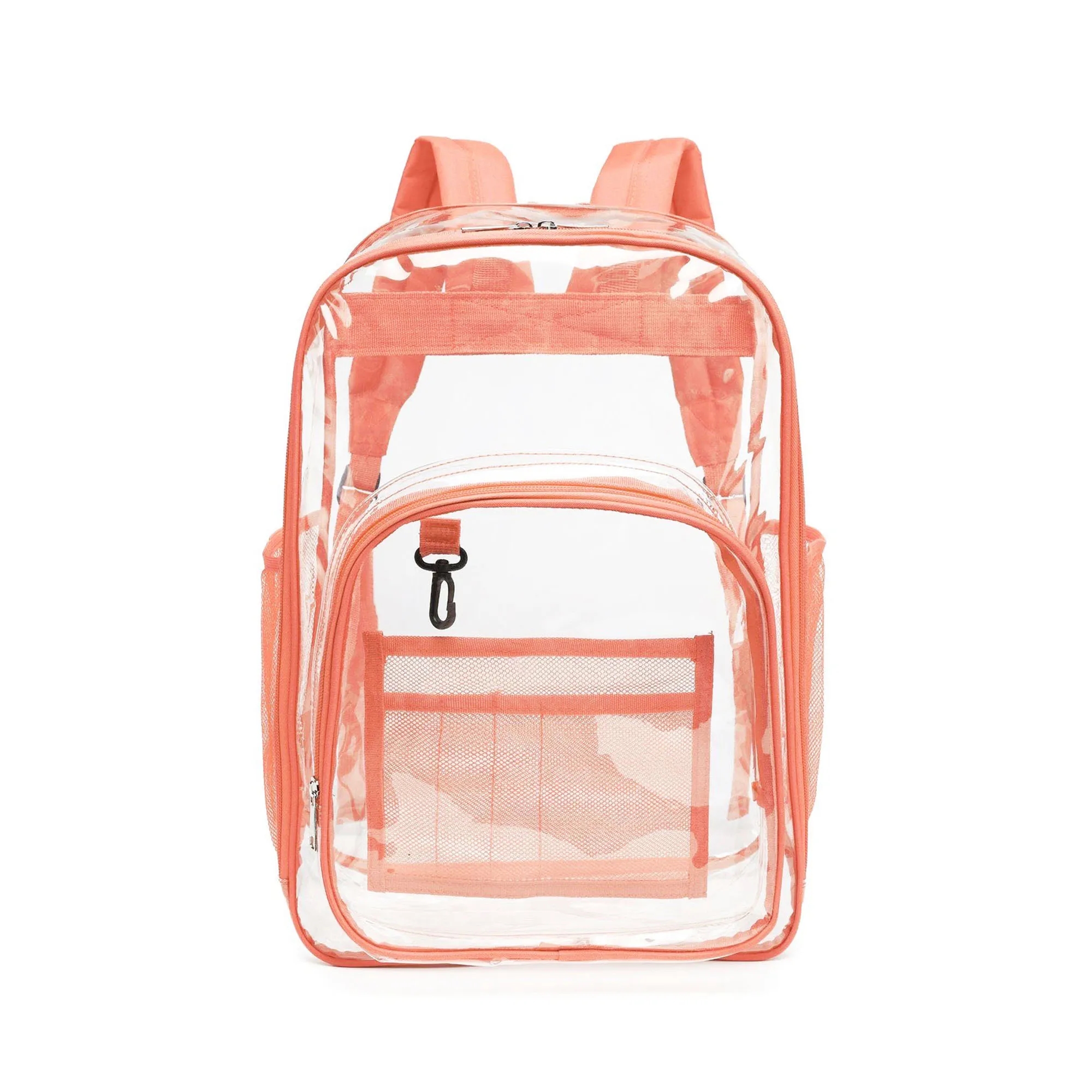 5"Wx11"Lx14" HClear Backpack PVC Transparent Bag 5