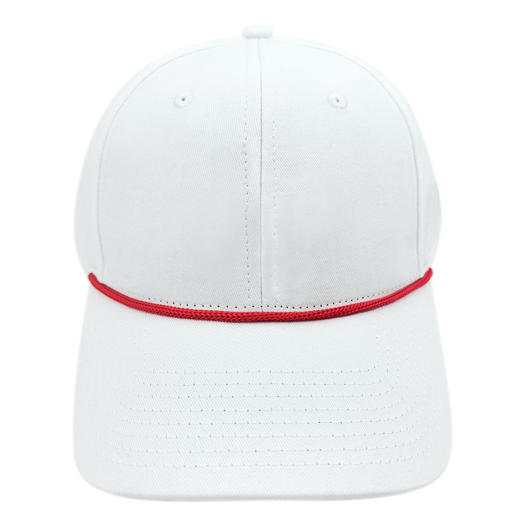 3D Embroidery 6-Panel Cotton Baseball Cap With Cord 4