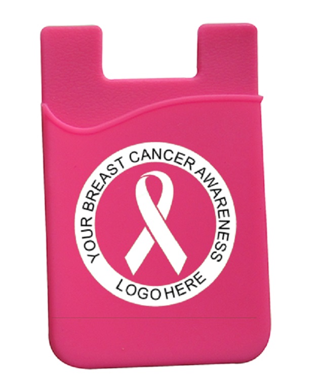 Breast Cancer Awareness Silicone Phone Holder 1