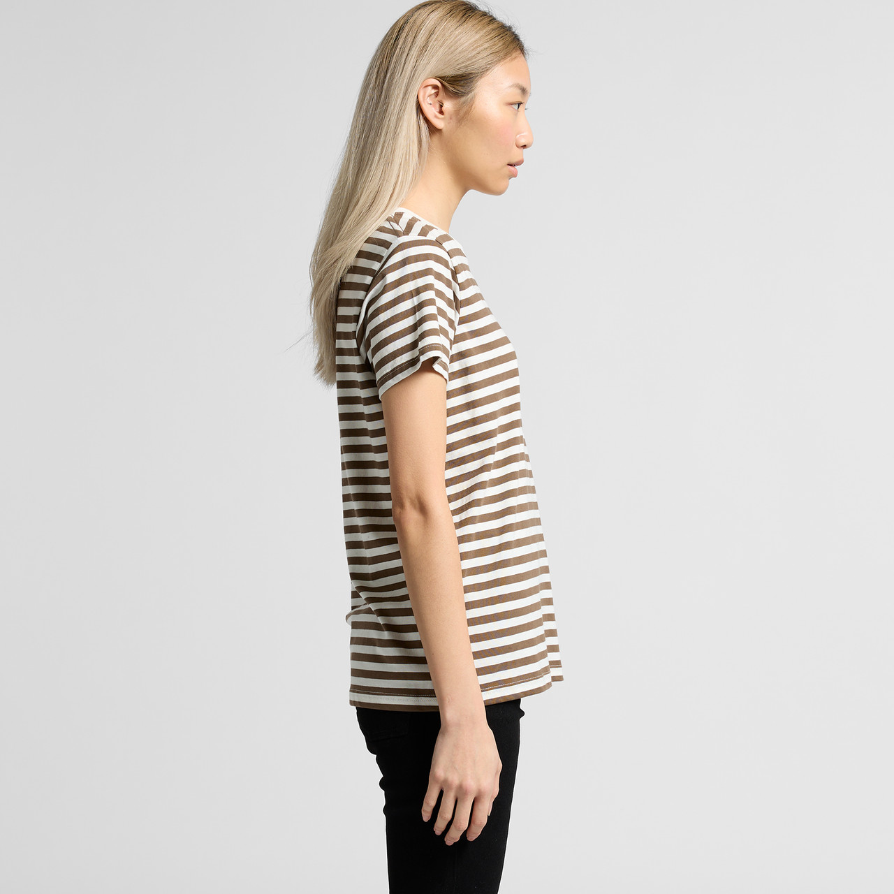 Wo's Maple Stripe Tee | 4037 4