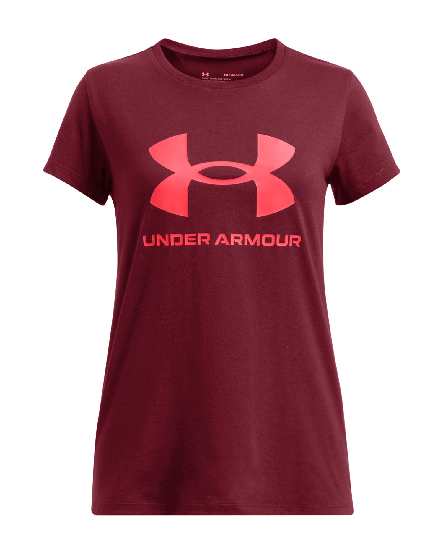 UA Graphic Girls' Short Sleeve 22