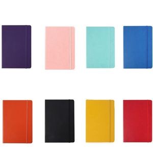 100 Sheets 200 Pages Hardcover PU Leather A5 Notebook 5