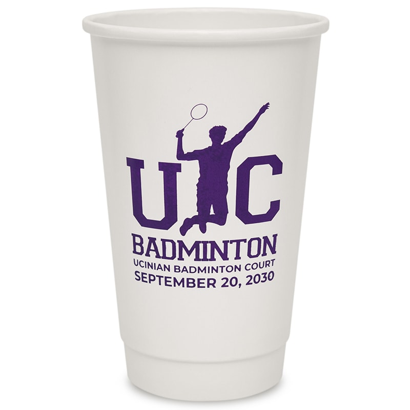 Custom 16 Oz. Double Wall Paper Hot Cups 3