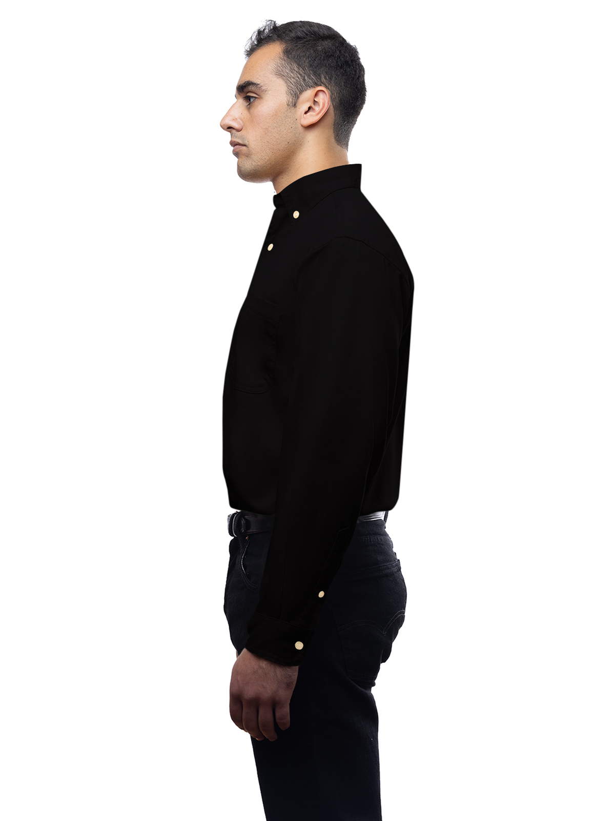 Blue Generation - Men's 1-Pocket Superblend Poplin Shirt 40
