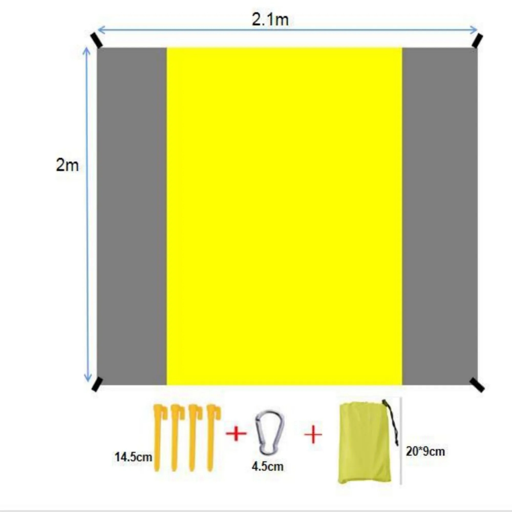 Sandfree Beach Mat Picnic Blanket 5