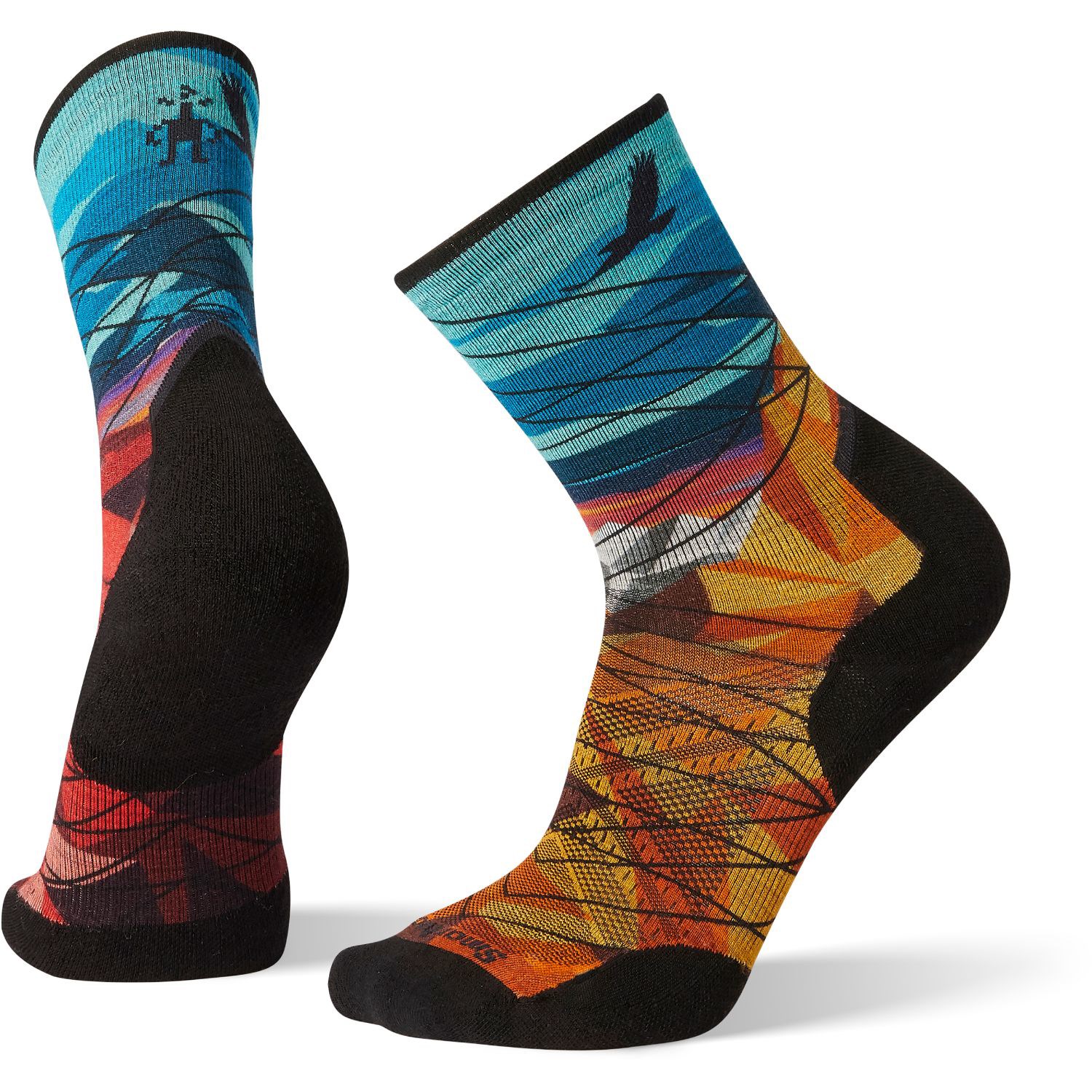 Ankle cut sublimated full color Socks, 200 needle 3