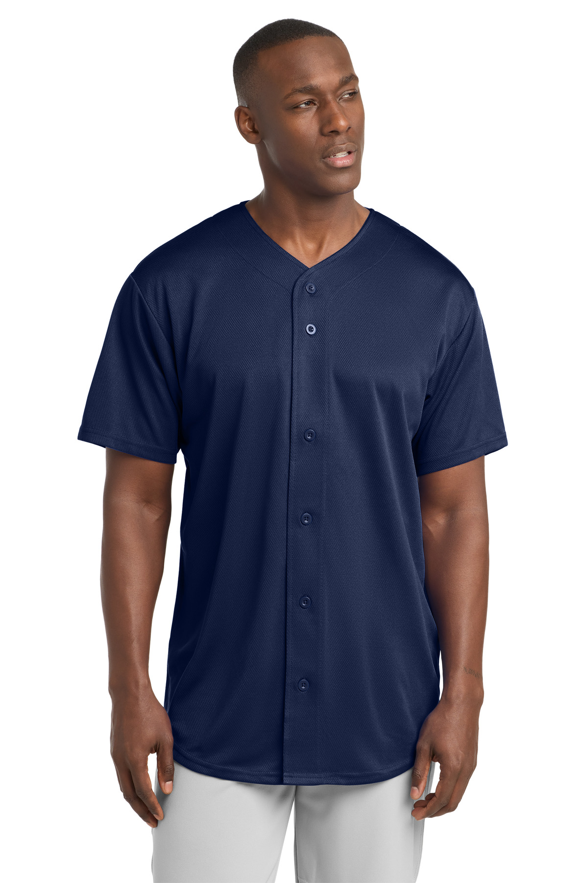 Sport-Tek PosiCharge Tough Mesh Full-Button Jersey. ST220 39