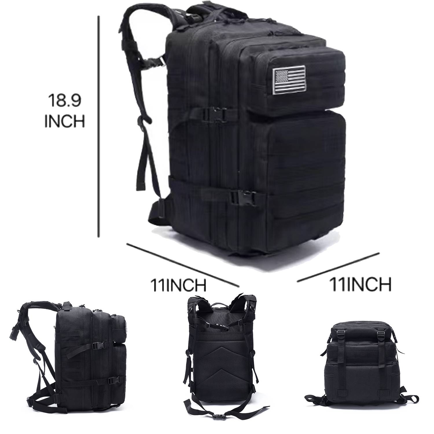 Tactical Mommy Large Capacity Backpack Sports Cycling Bag 2
