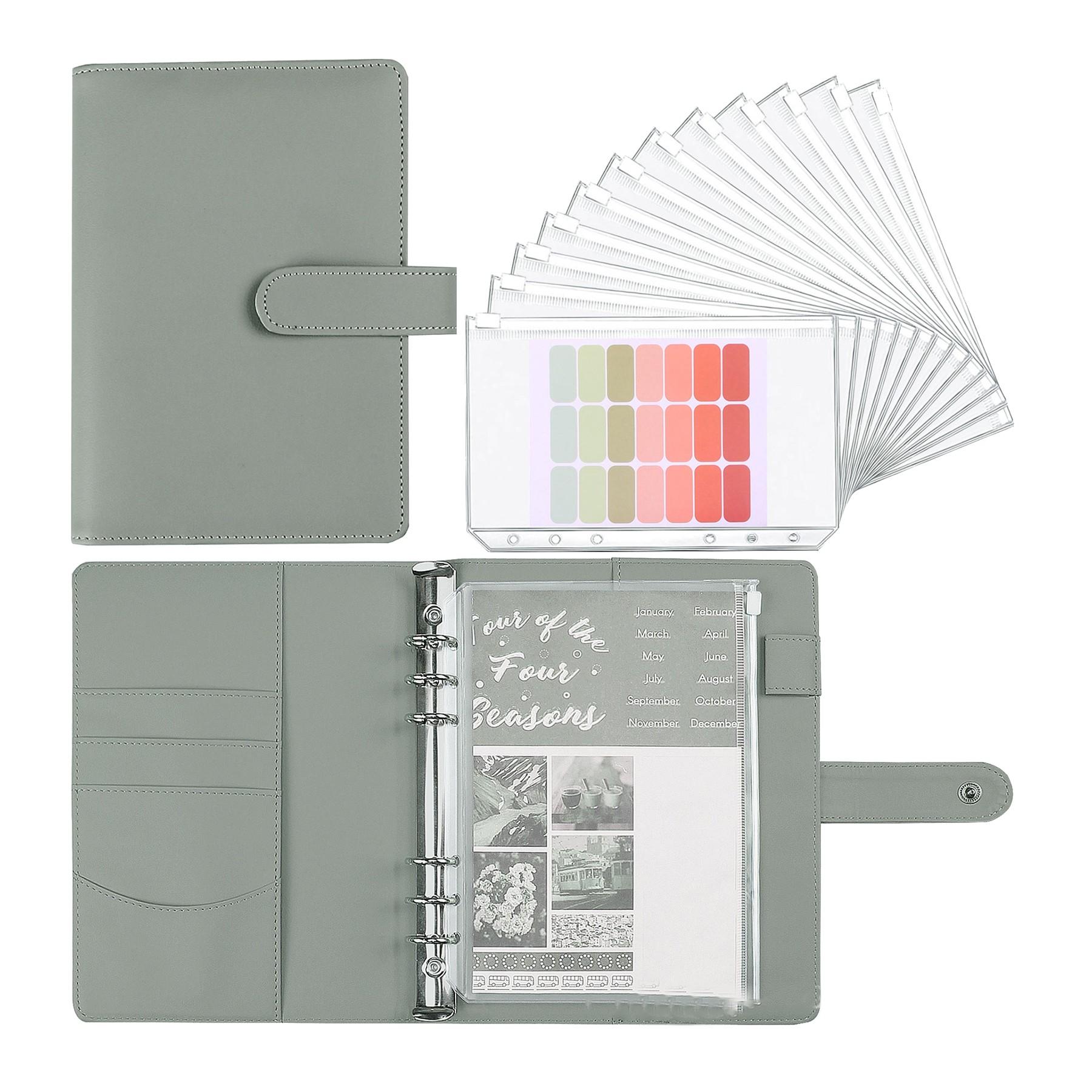 A5 Pu Loose-Leaf Notebook 5
