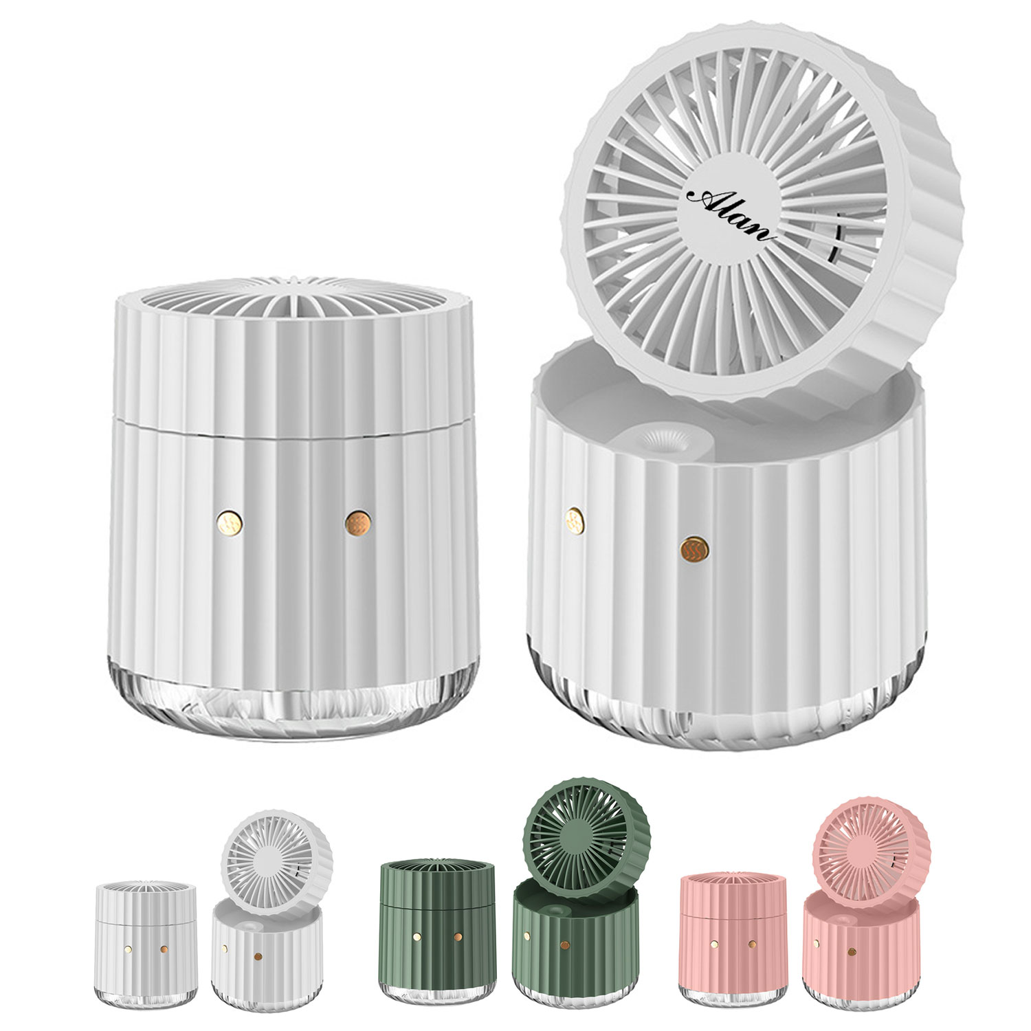 Delicate And usful ABS Material Spray Cooling Fan 2