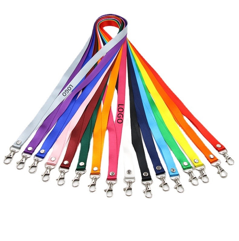 3/4" Custom Polyester Detachable Buckle Lanyard 2