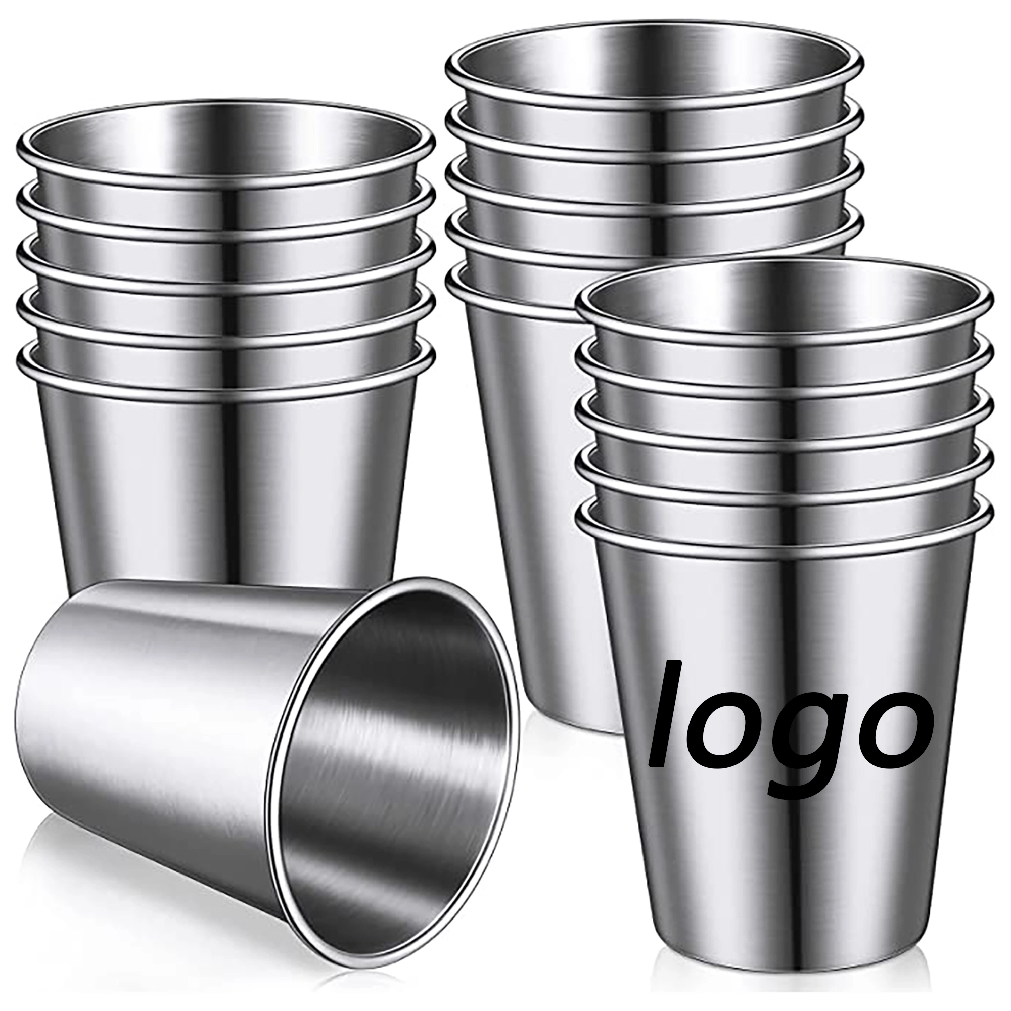 16oz Stainless Steel Cups MOQ 50PCS 2