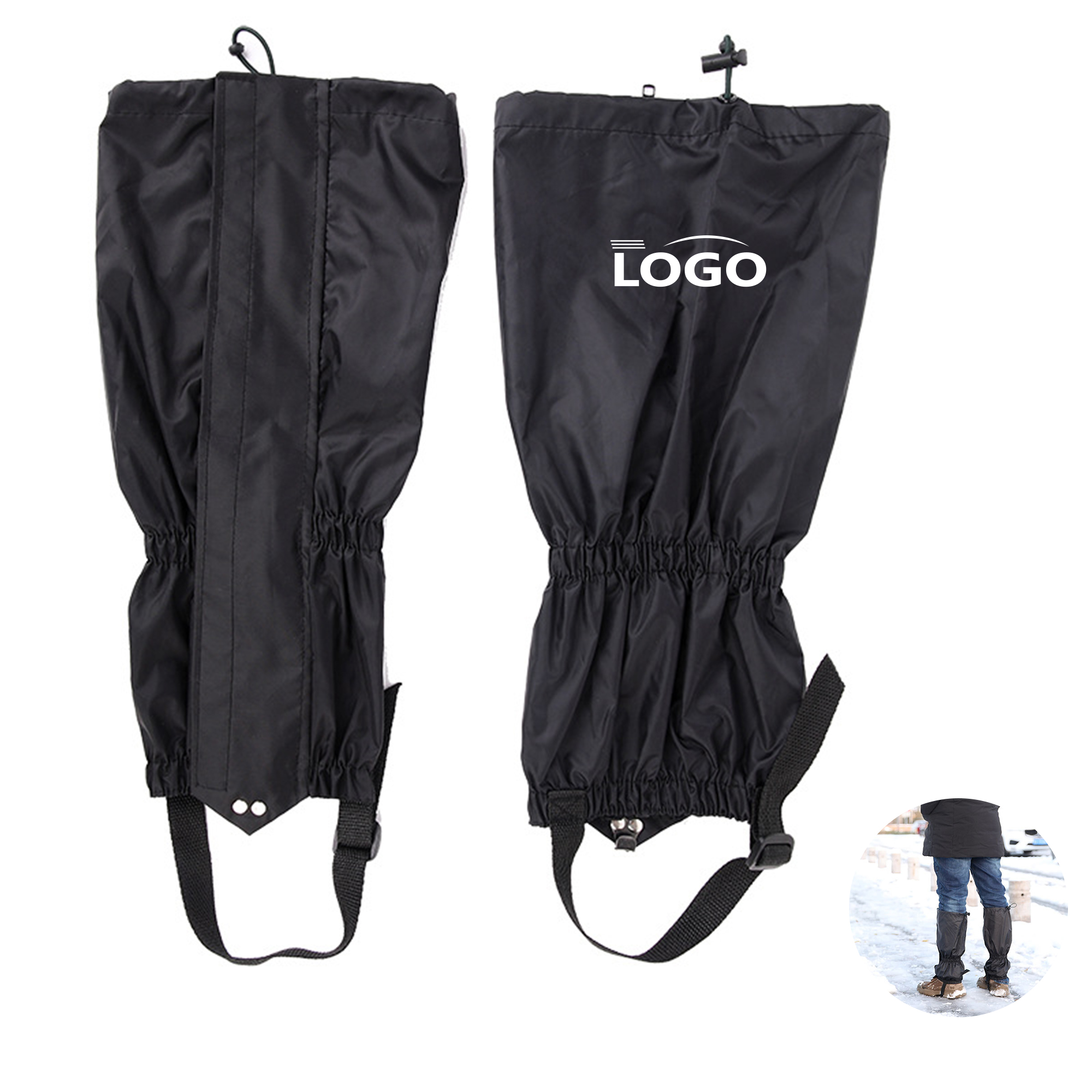 Outdoor zipper anti-sand and anti-insect leggings 6