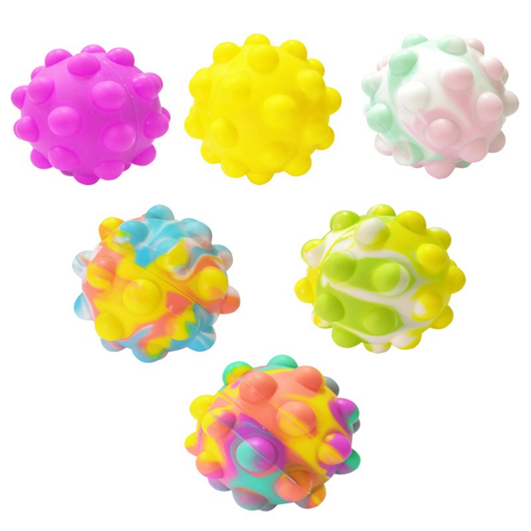 Custom Logo Silicone Stress Ball/Fidget Squeeze 1