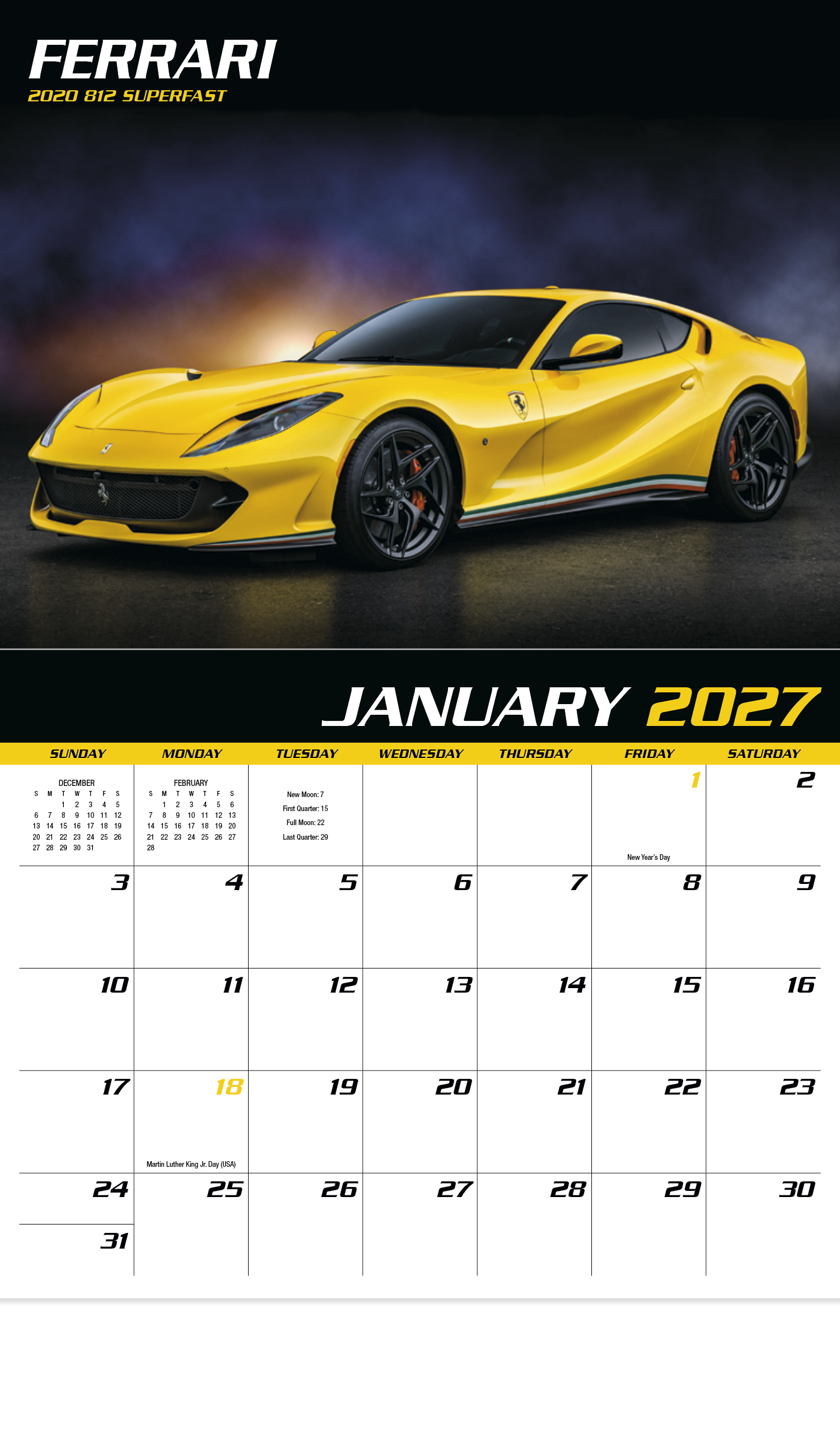 HotLine® Products Fast Trax® Appointment Calendar - Stapled 34