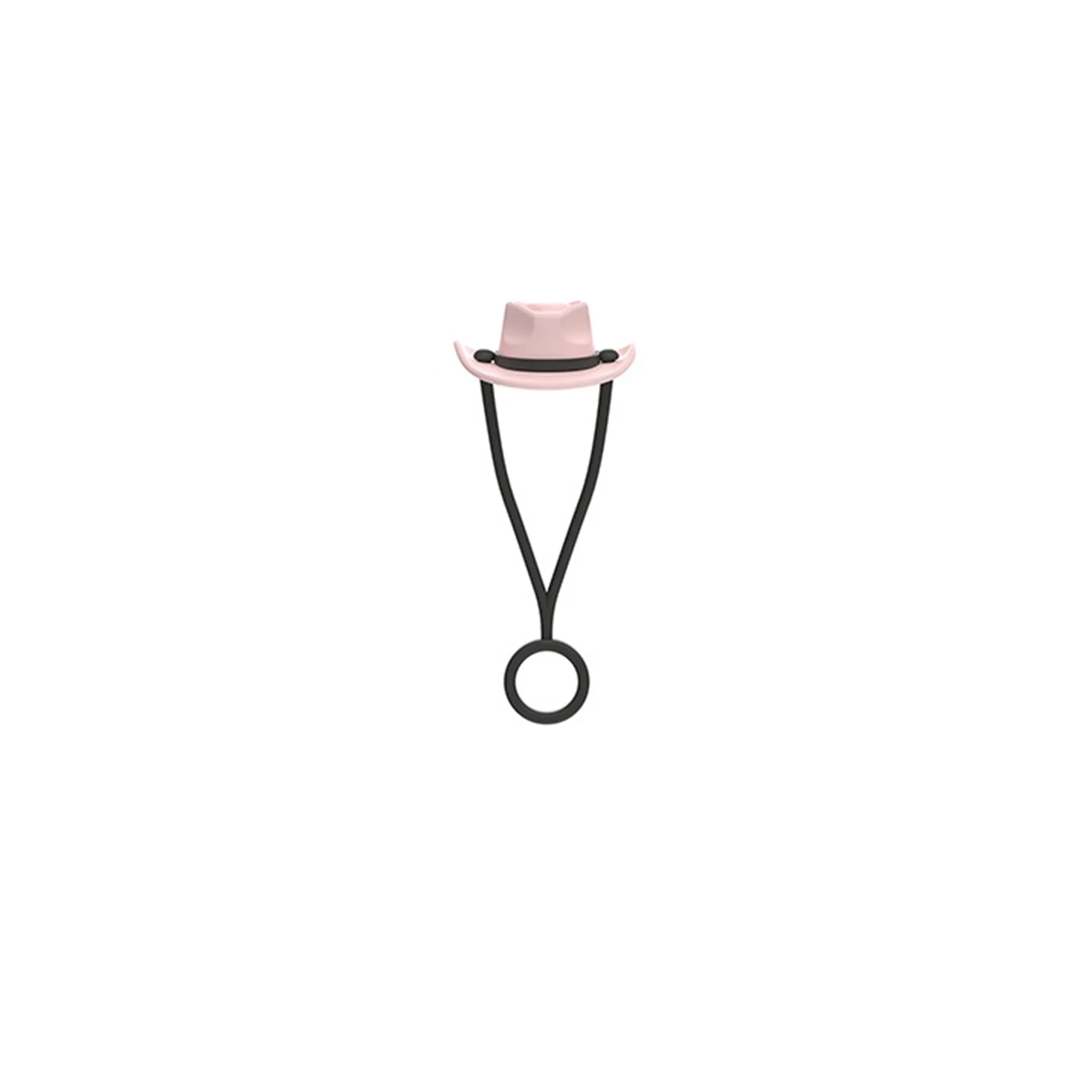 Silicone Cowboy Hat Reusable Straw Tip Cover 4