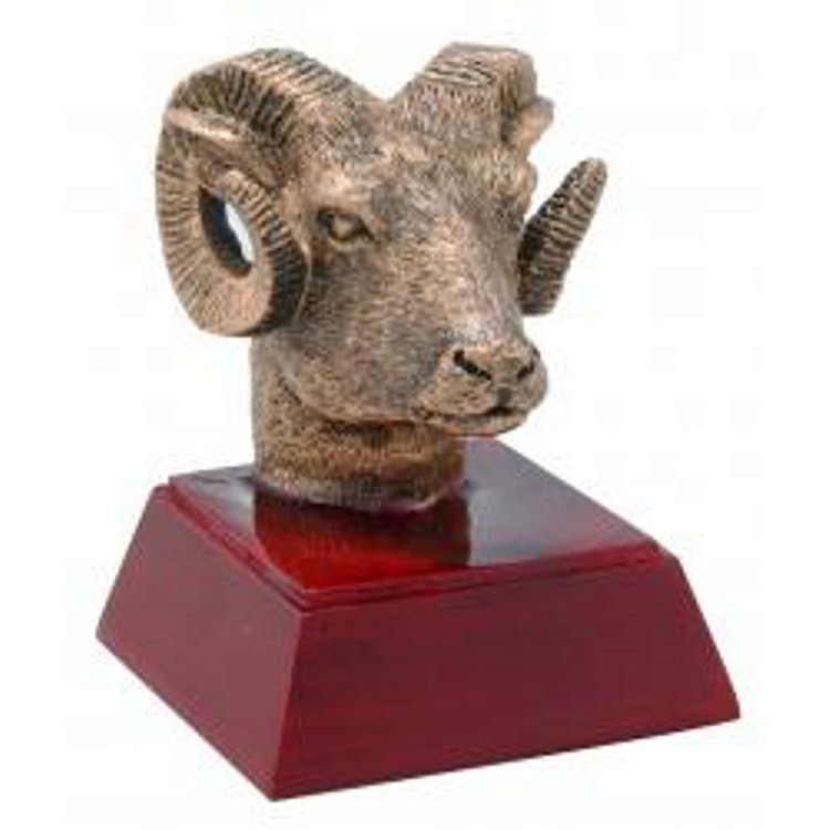 Ram Resin Sculpture 2