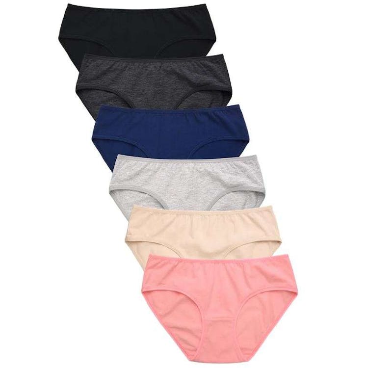 Women's Cotton Bikini Briefs - 4 Colors S-XL 1