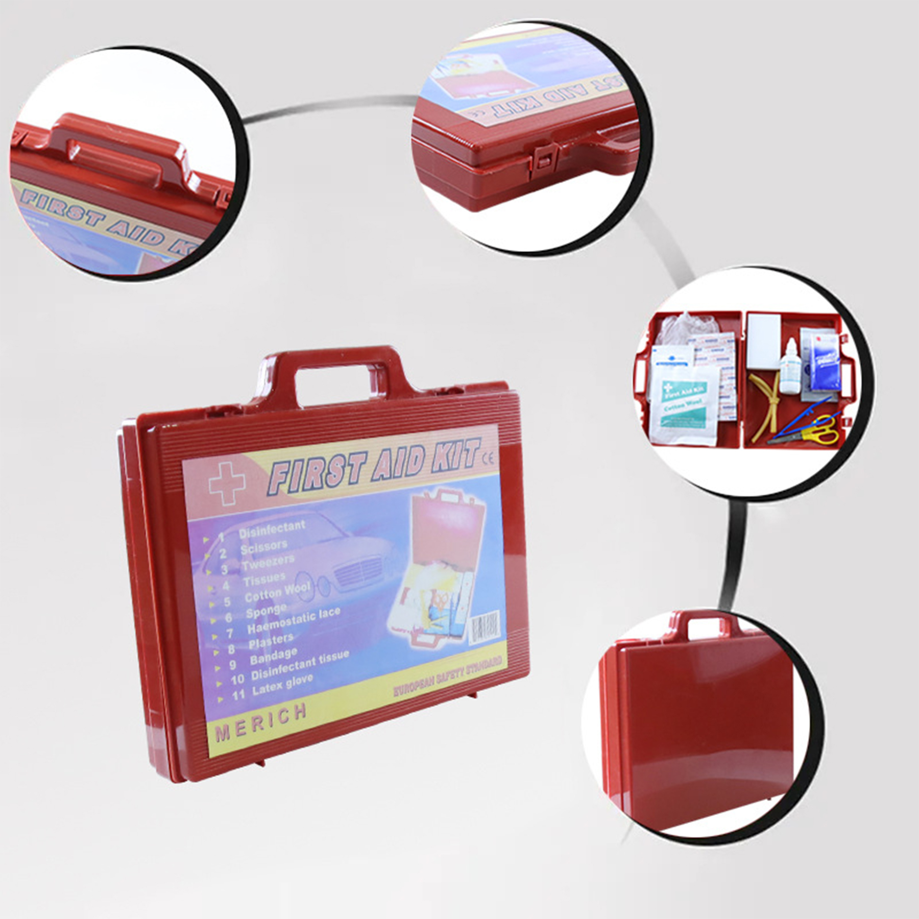 Portable Emergency First Aid Kit 3