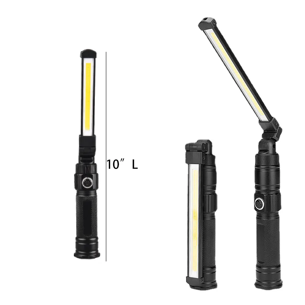 Foldable Magnetic Strong Light Flashlight 4