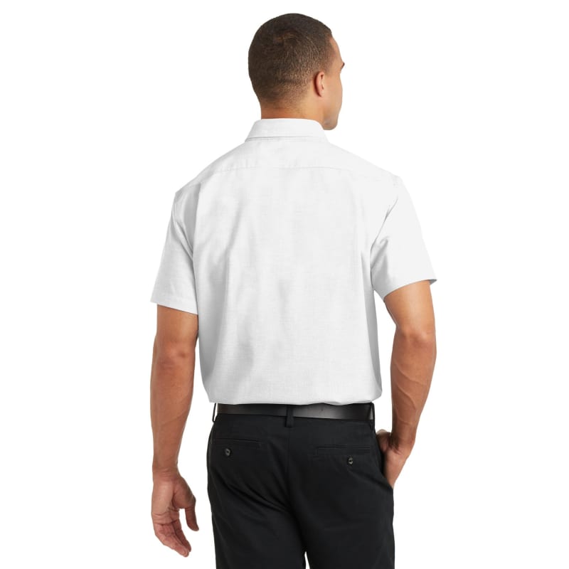 Port Authority Short Sleeve SuperPro Oxford Shirt. 4