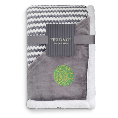 Field & Co.® Chevron Striped Sherpa Blanket 170