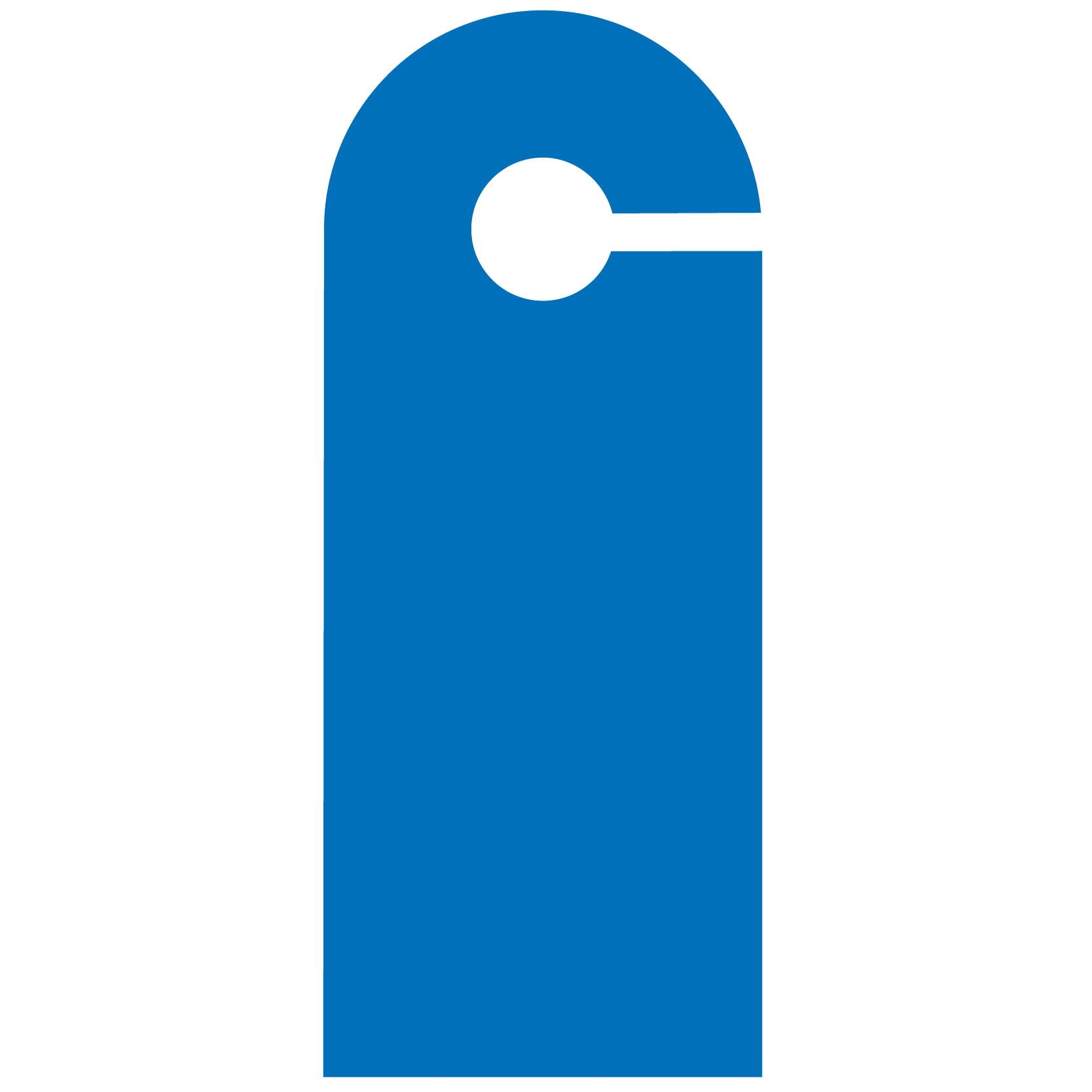 Door Hanger 1/4" 6