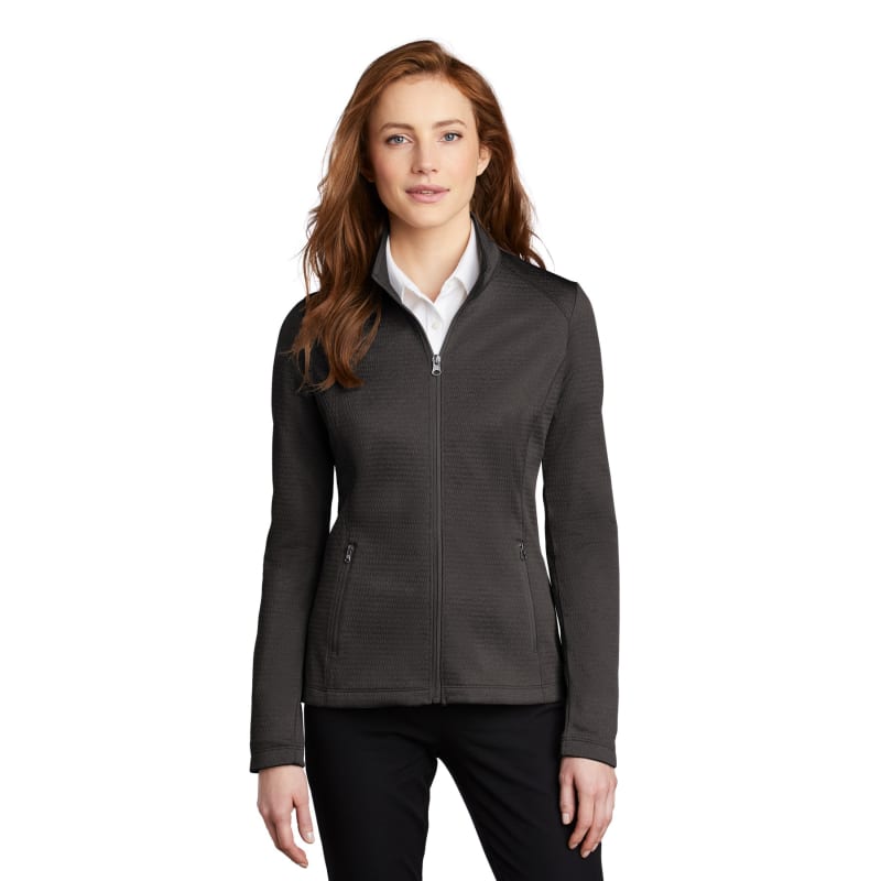 Port Authority Women's Diamond Heather Fleece Full-Zip Jacket 3