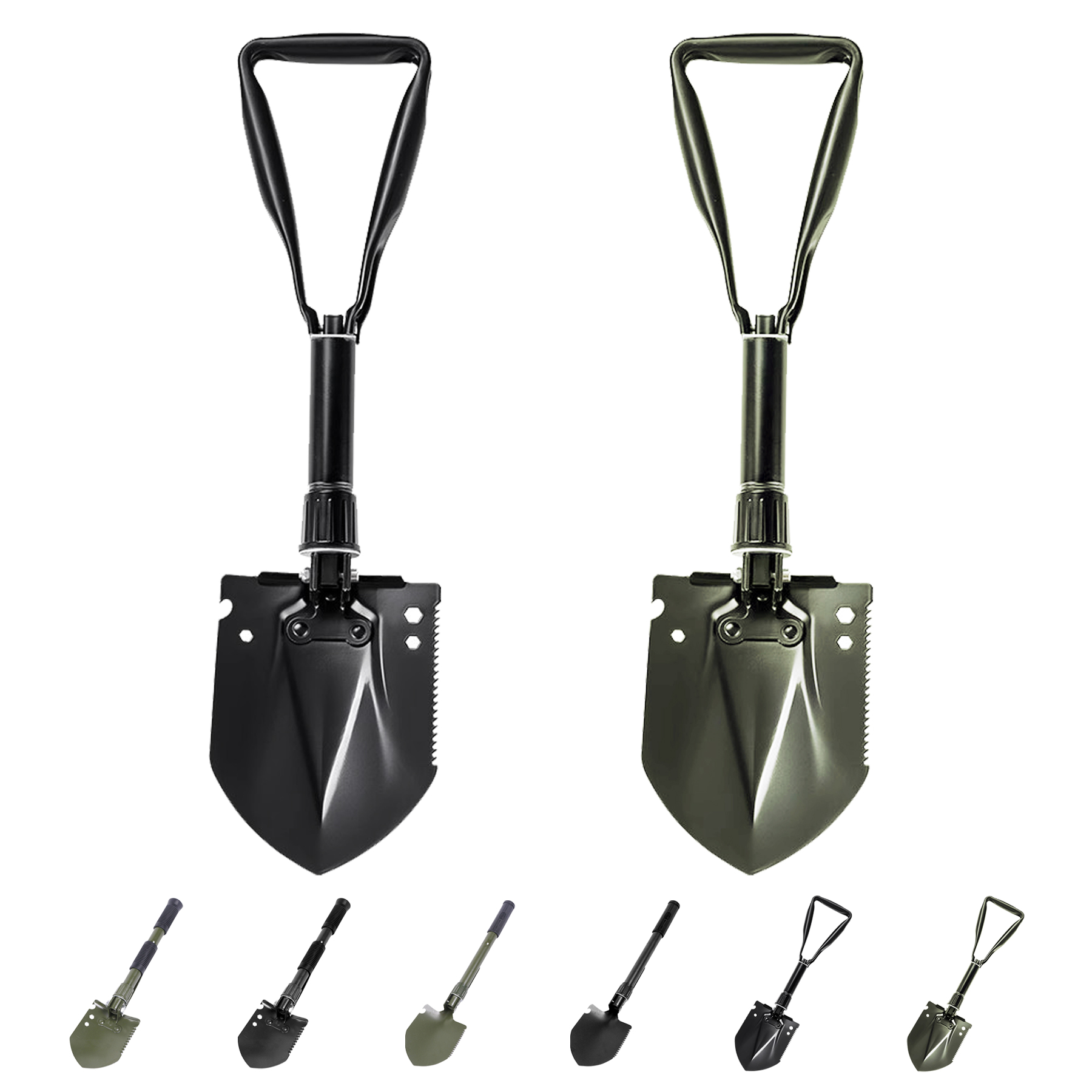 Multifunctional Foldable Shovel With Cavas Packing Bag 1