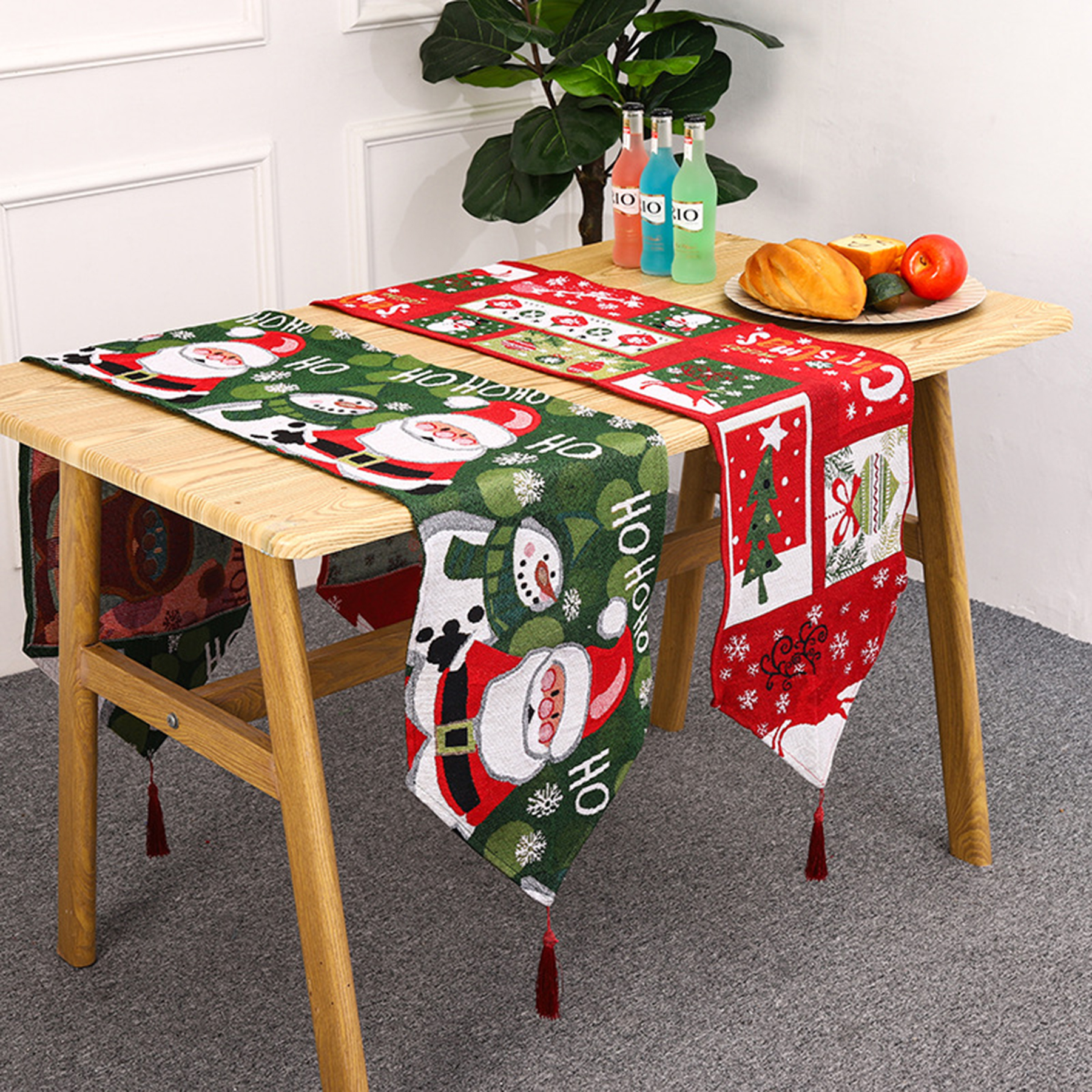 Christmas Decoration Table Cover Cloth Runner 2