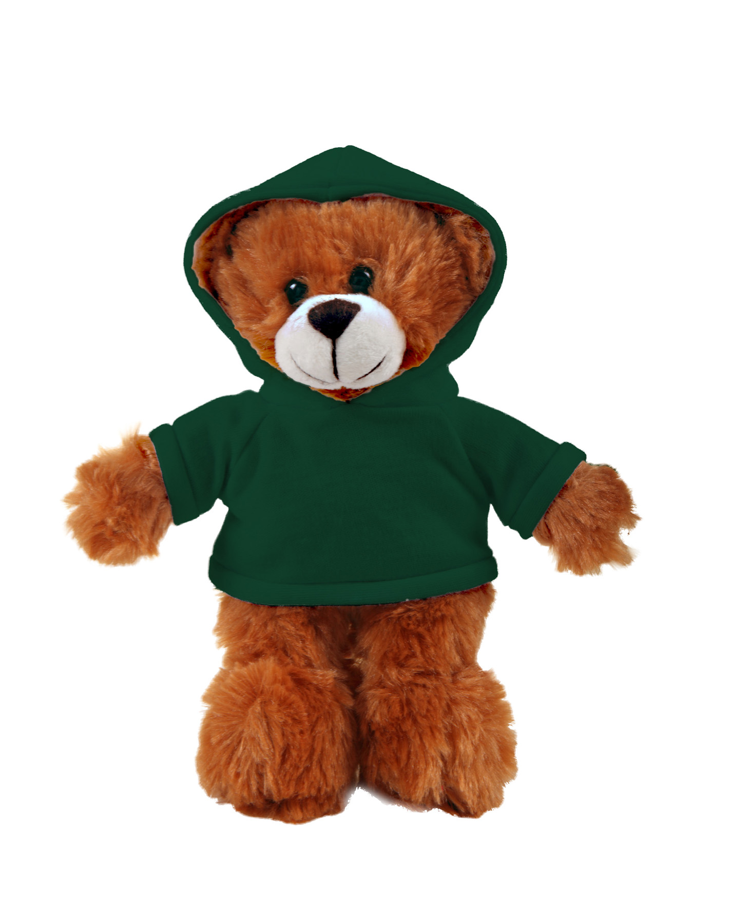 soft plush Mocha Bear with hoodie 13