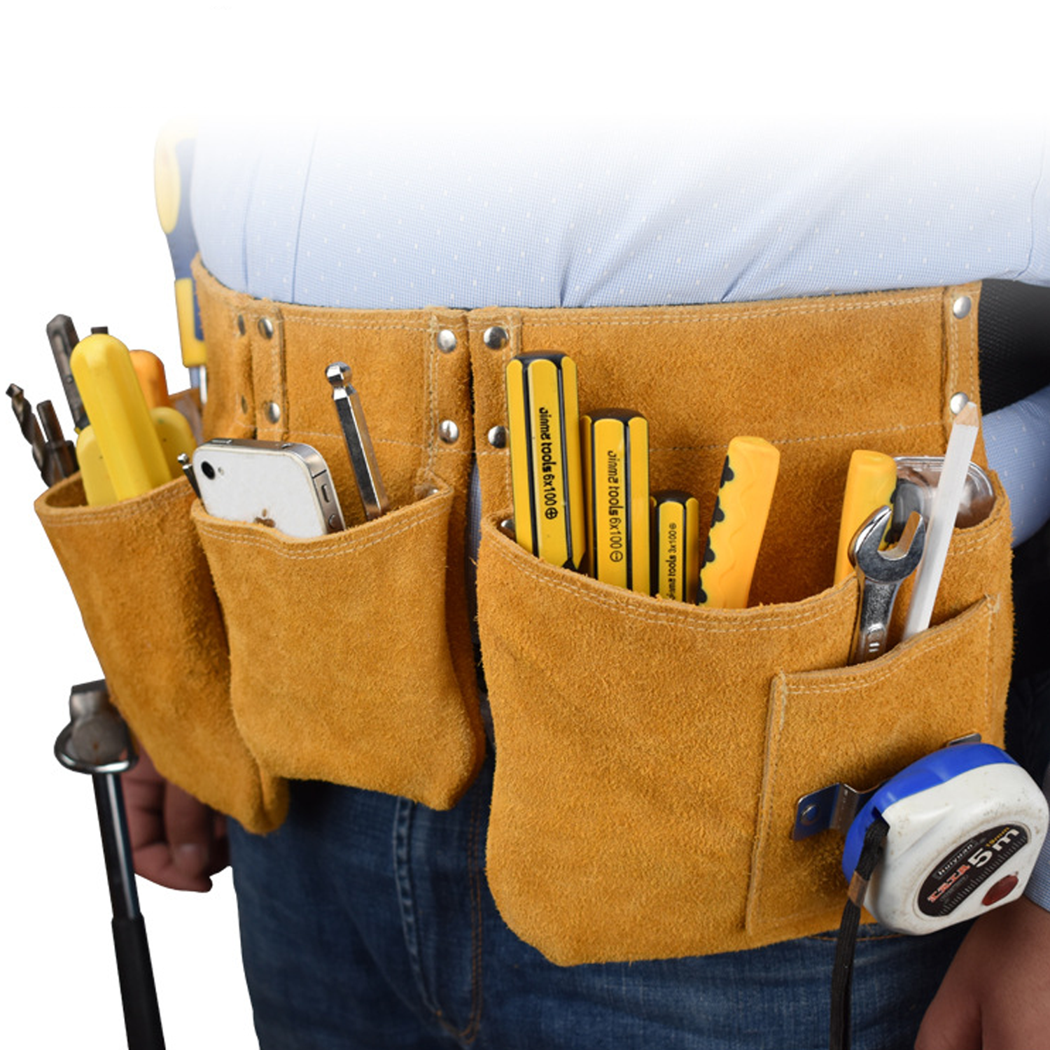 Genuine leather Garden Tool Belt 2