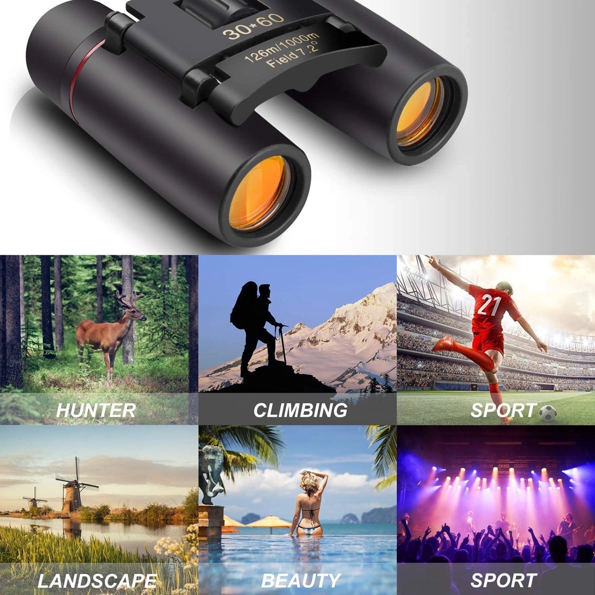 30x60 Mini Binoculars 3