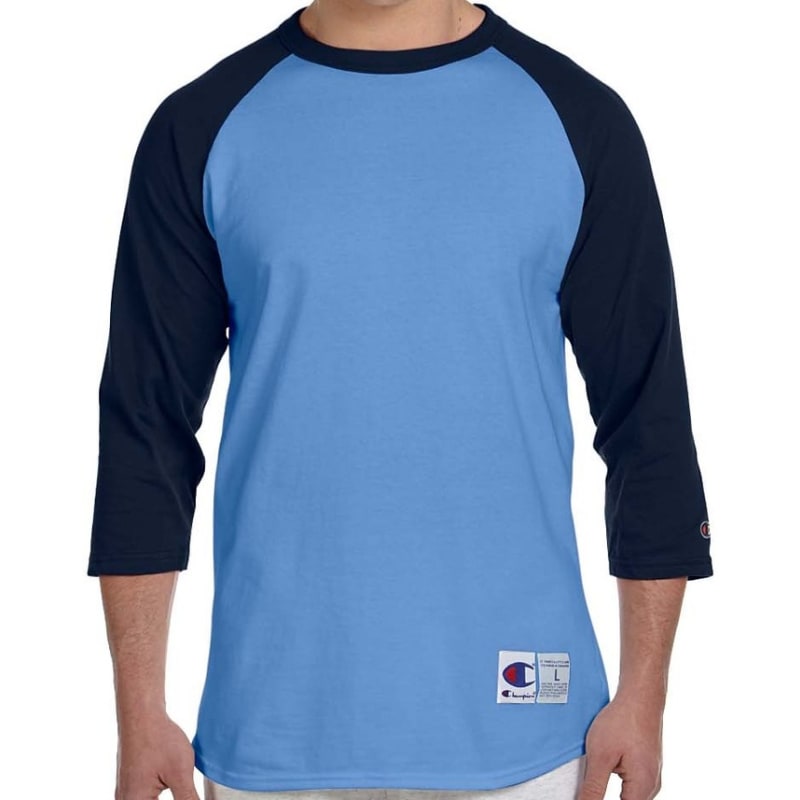 Champion 5.2 Oz. Raglan Baseball T-Shirt 7