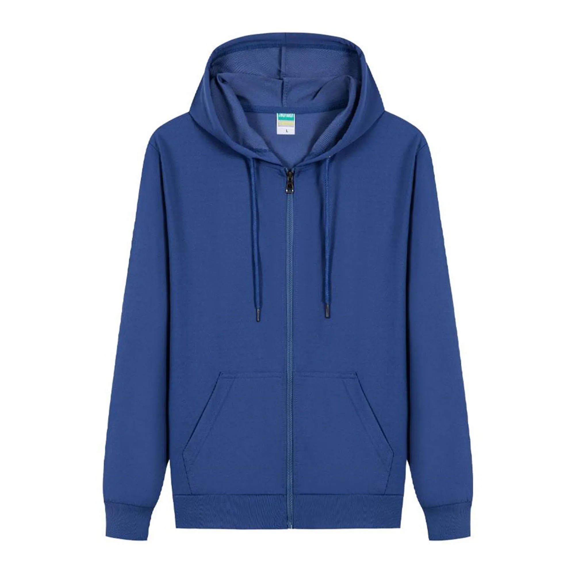 Zip Up Hooded Sweatshirt Jacket 8
