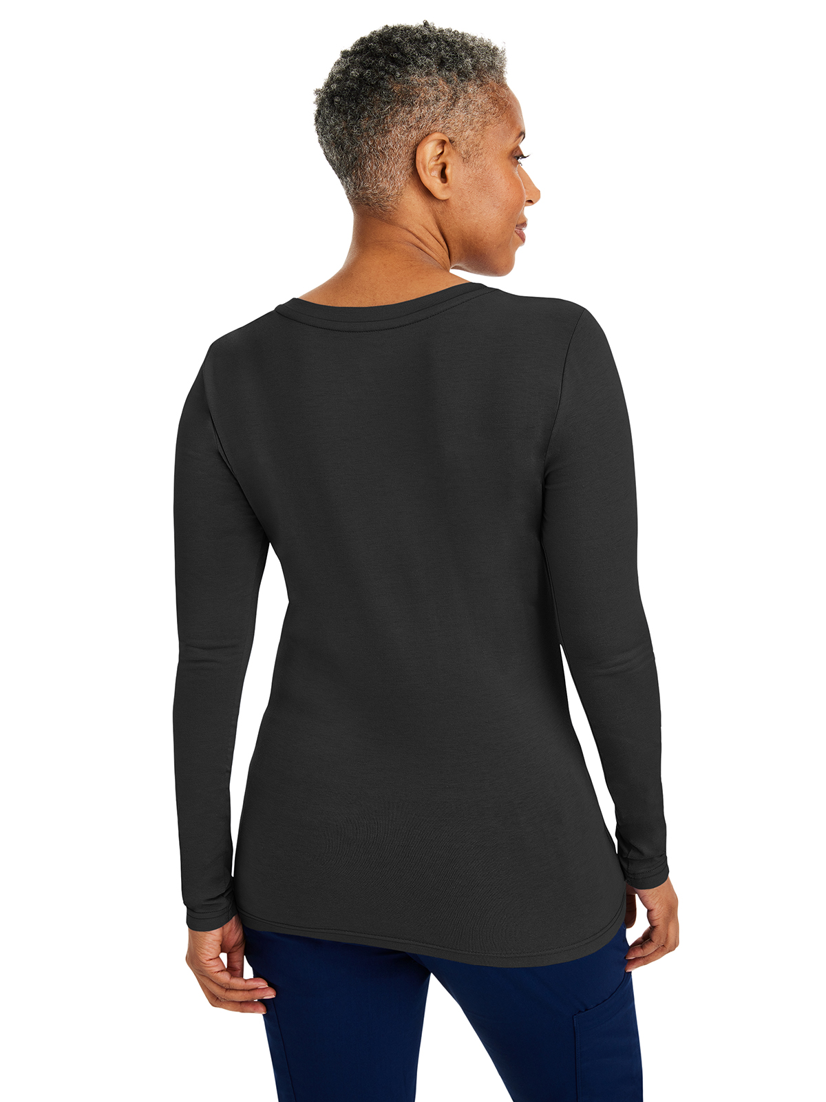 Healing Hands - HH Knits - Women's Pocketless Melissa Long Sleeve Underscrub Tee 20