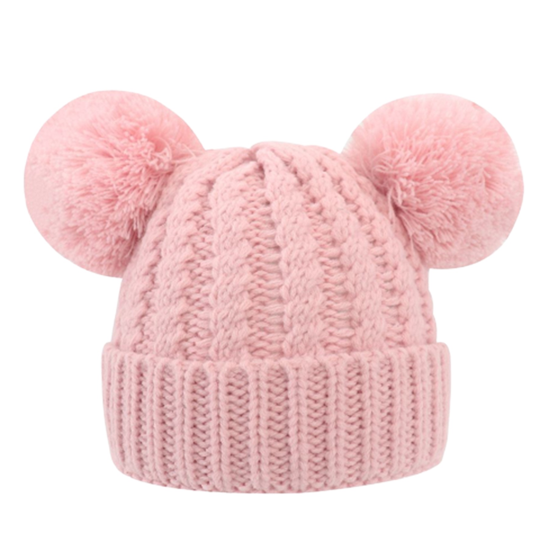 Pom-Pom Knitted Hat 3