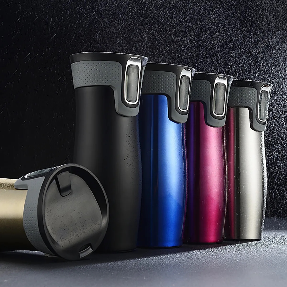 16 Oz Stainless Steel Travel Mug 2