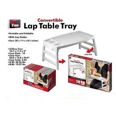 Convertible lap Table Tray 1