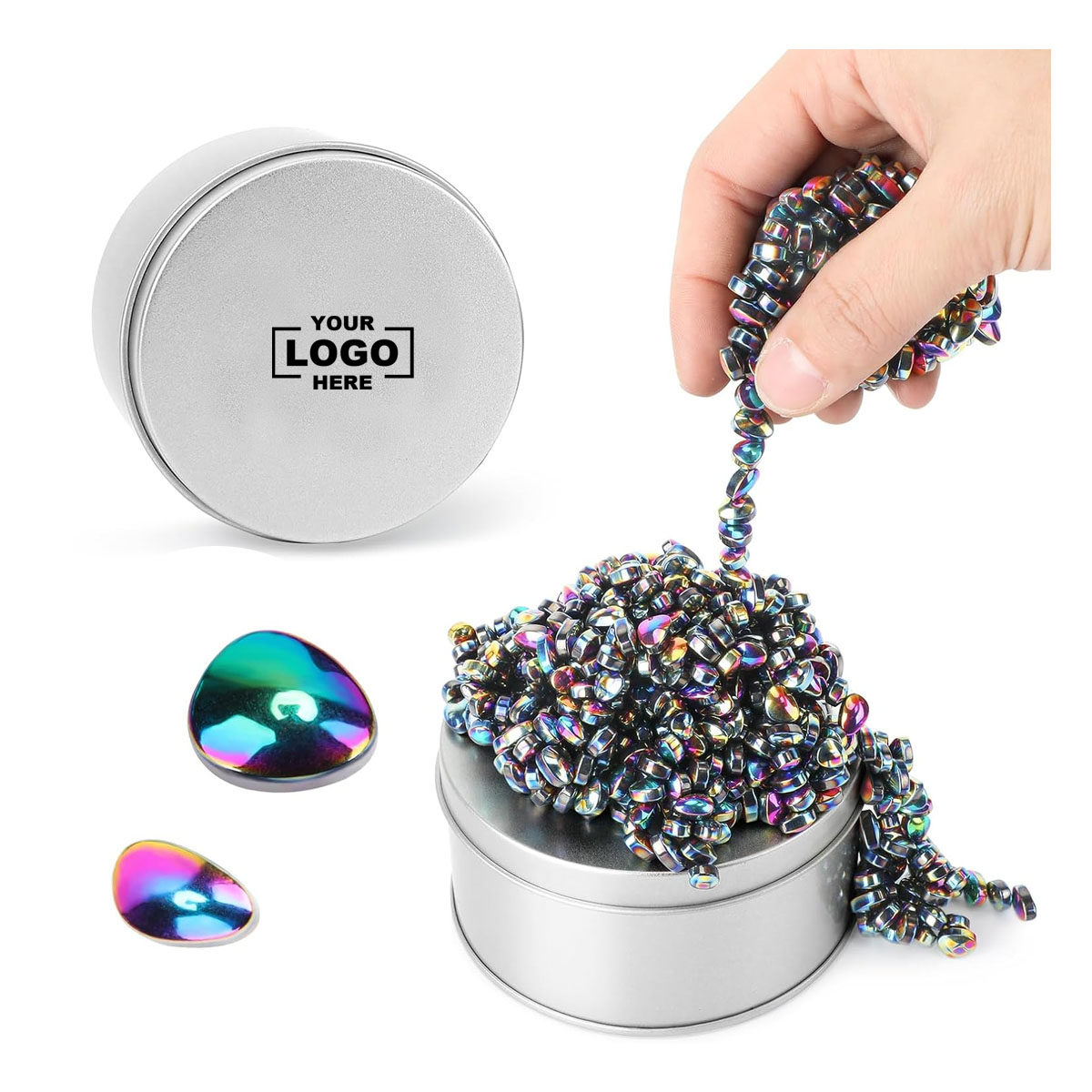 500 Weak Magnetic Ferrite Stones 4