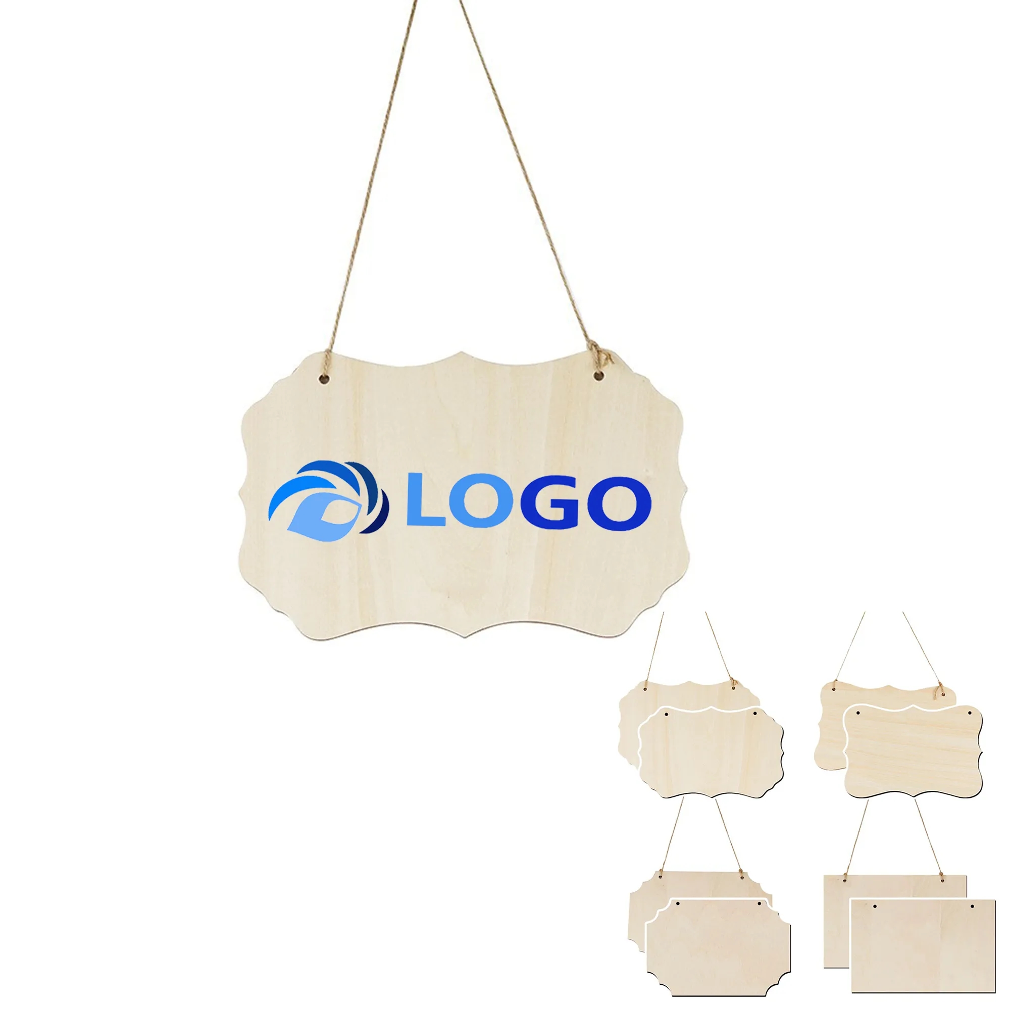 Full Color Customized Wooden Doorplate 5