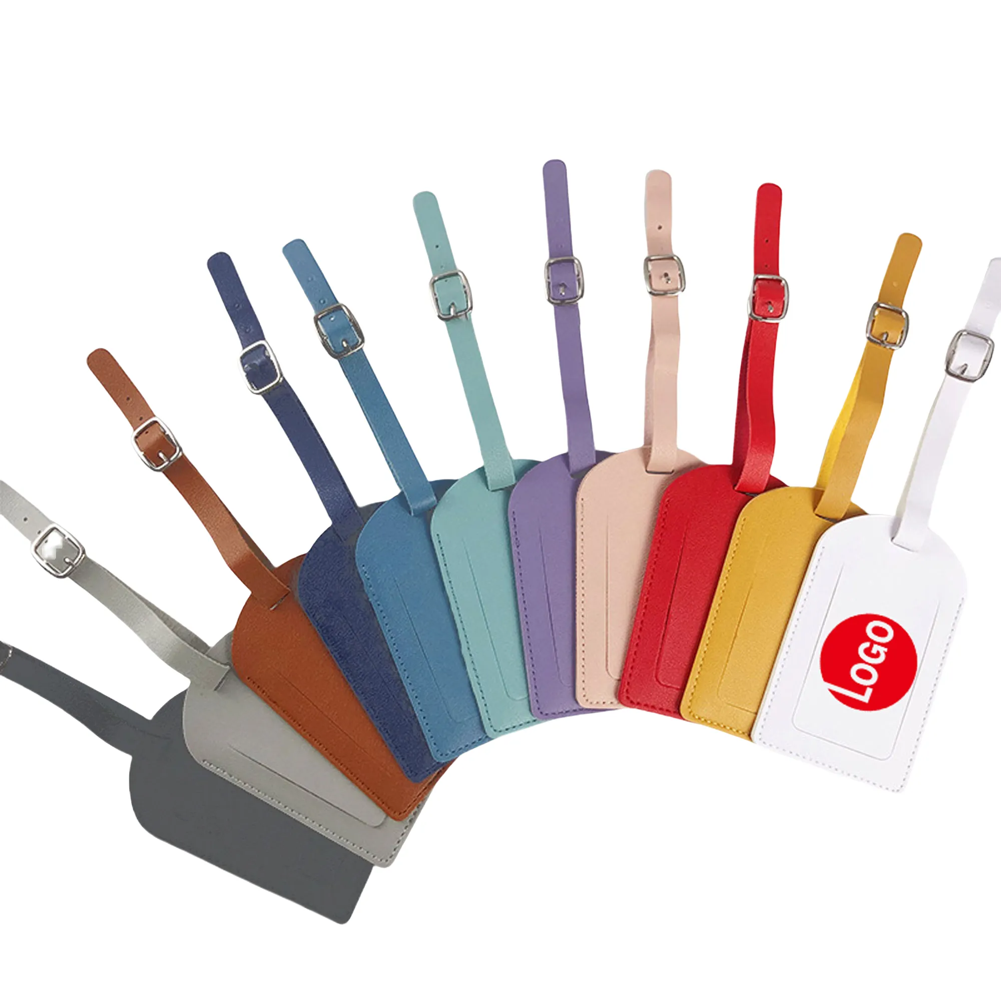 PU Travel Luggage Tags 2