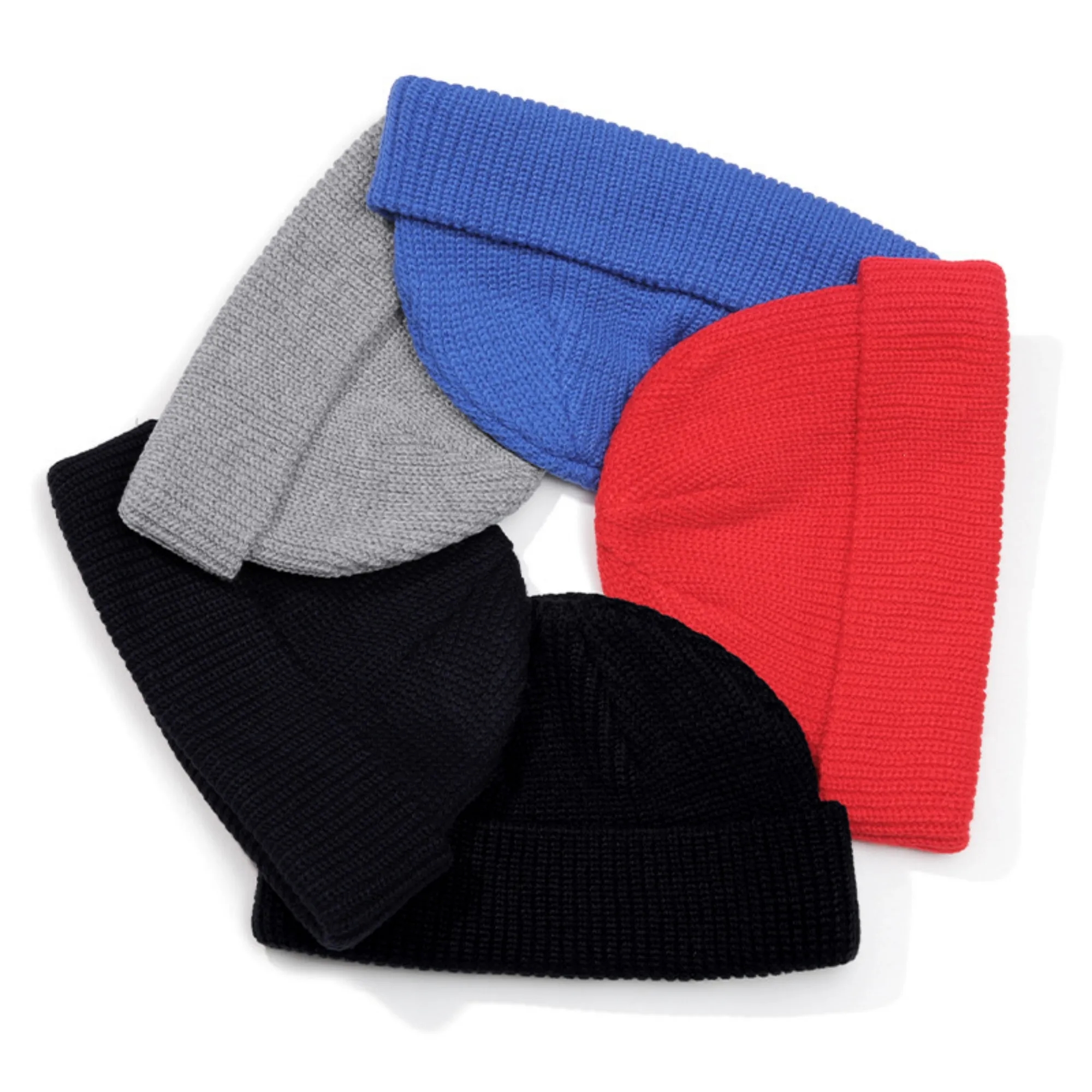 Warm Soft Solid Beanie Knit Hat Winter Hat 5