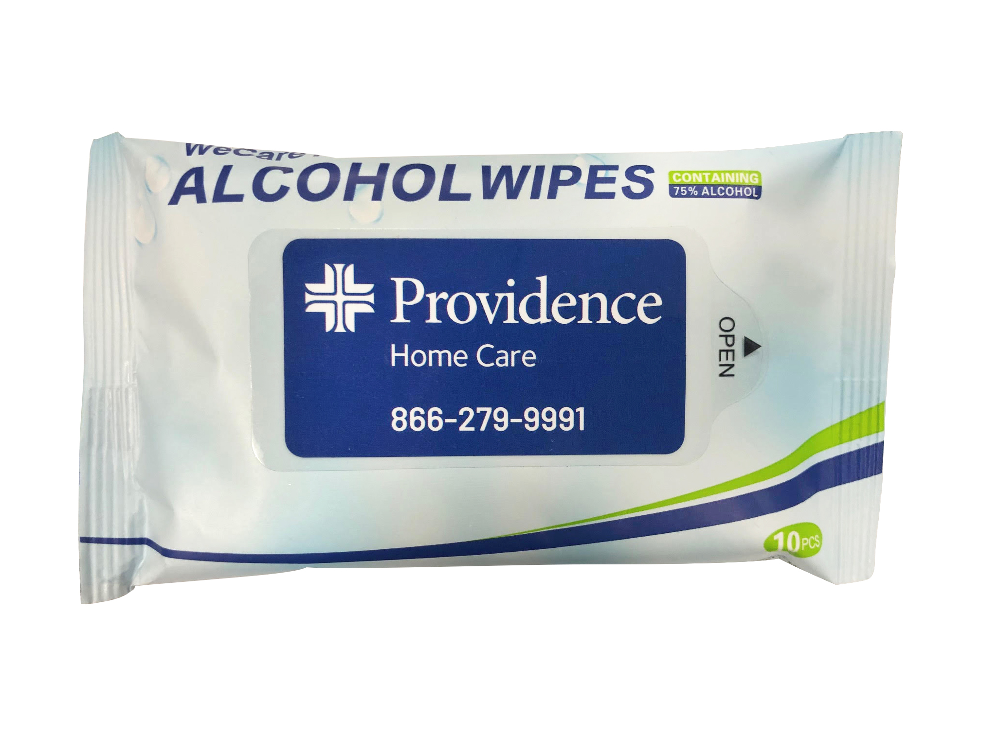 75% Alcohol Wipes Pack - 10 Count - FDA Approved 3