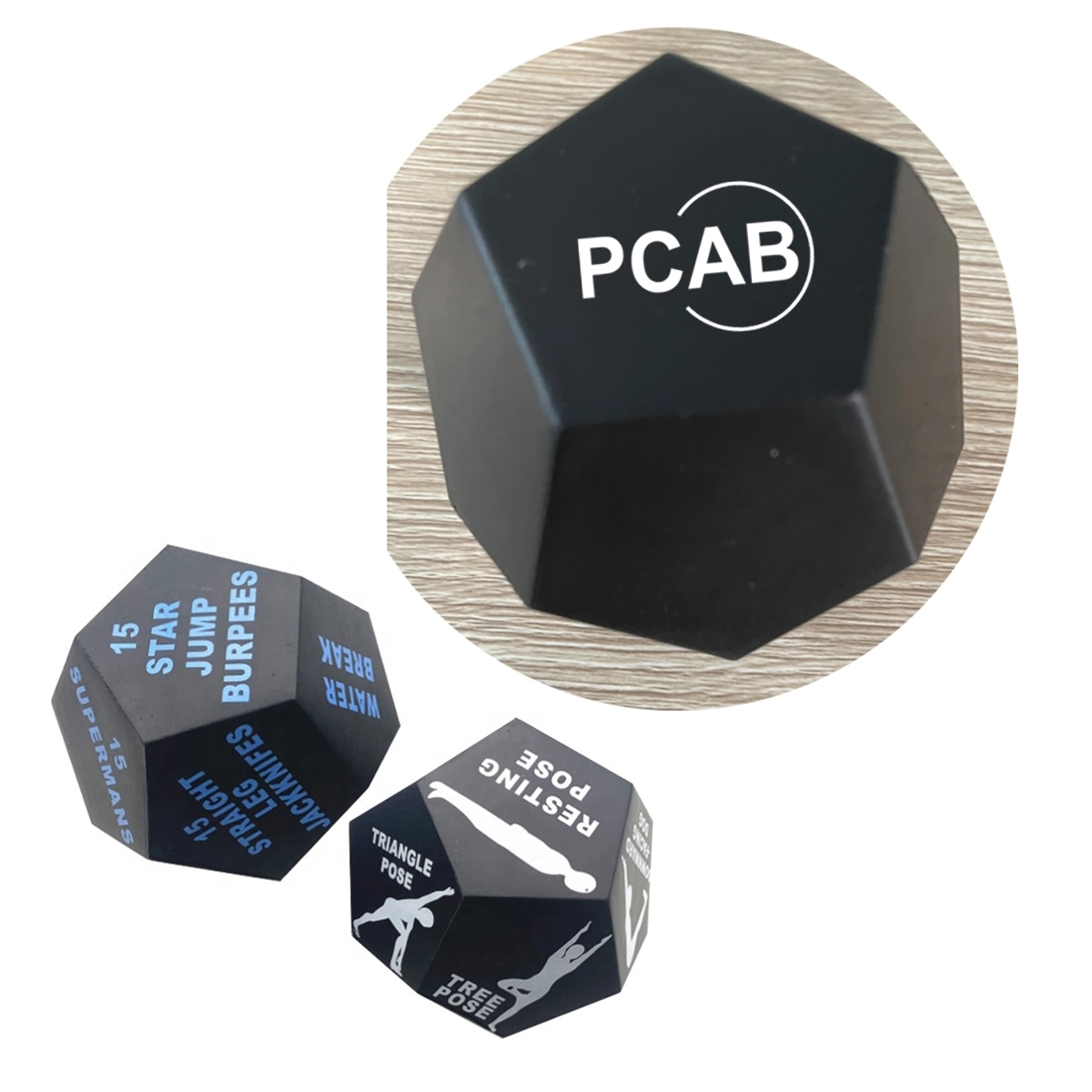 Personalized 12-Sided Small Stress Reliever Ball 2