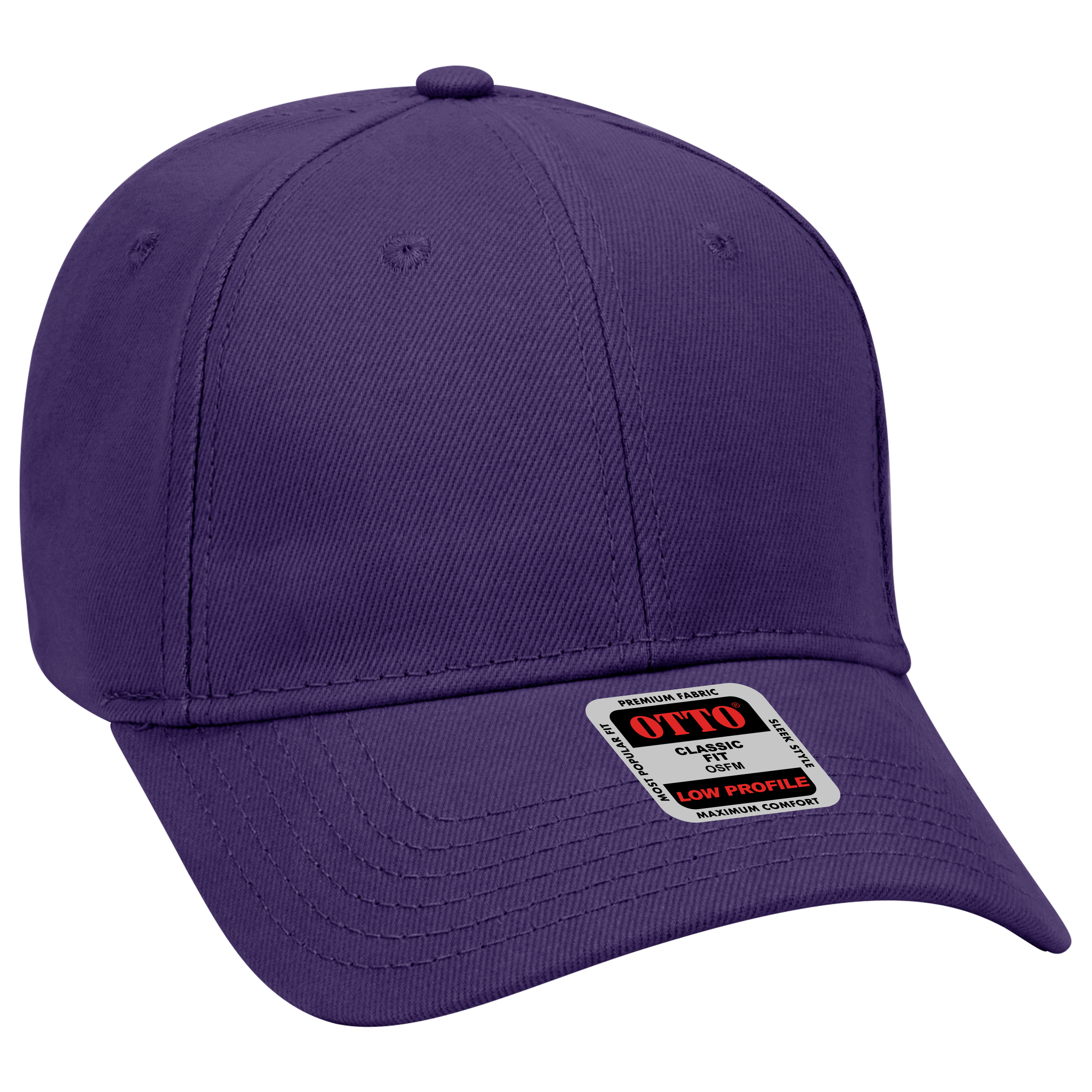 OTTO CAP® 6 Panel Low Profile Baseball Cap 27