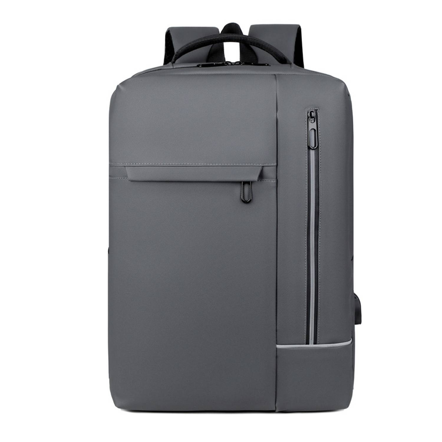 Oxford high capacity laptop backpack with charging port 5