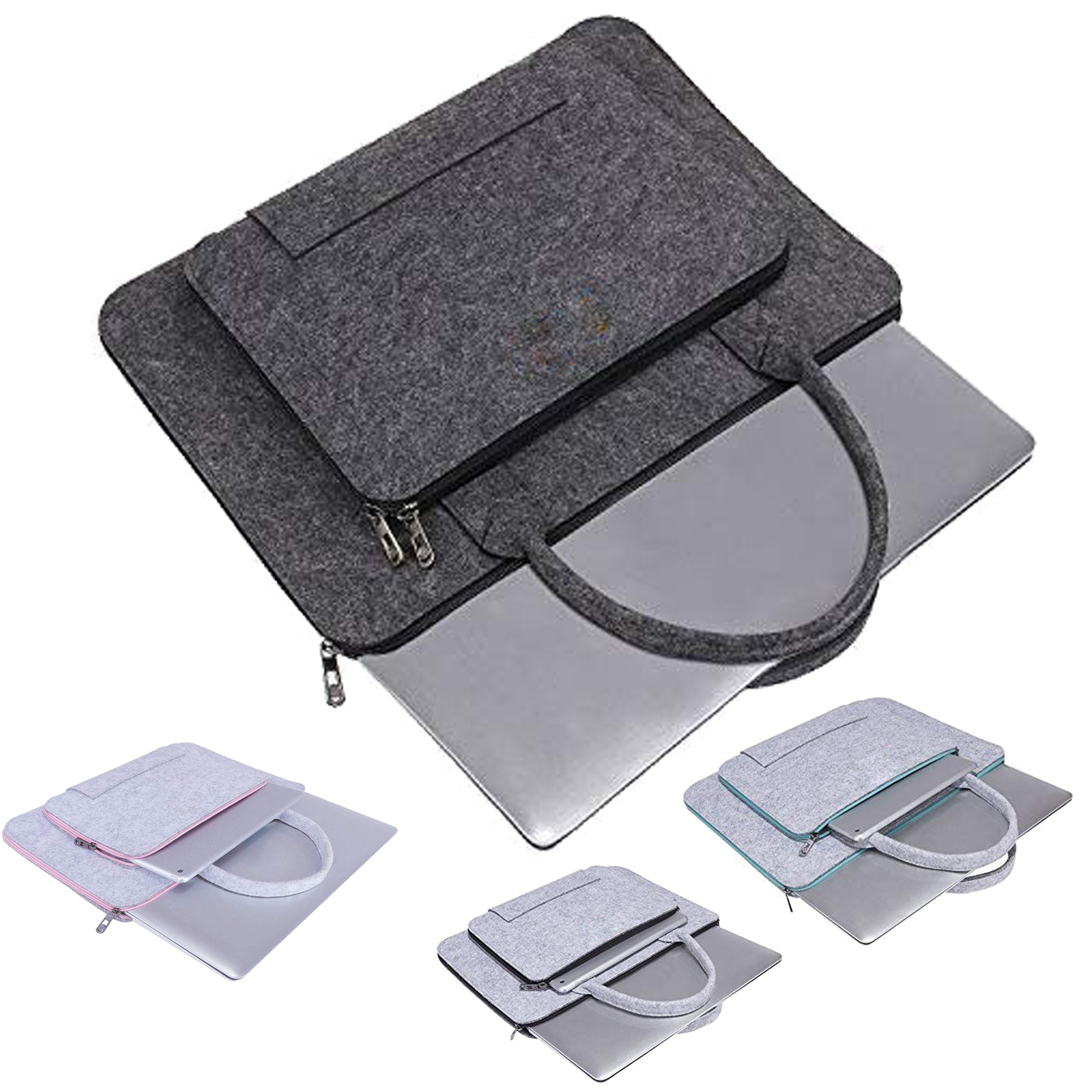 13 Inch Felt Laptop Bag 1