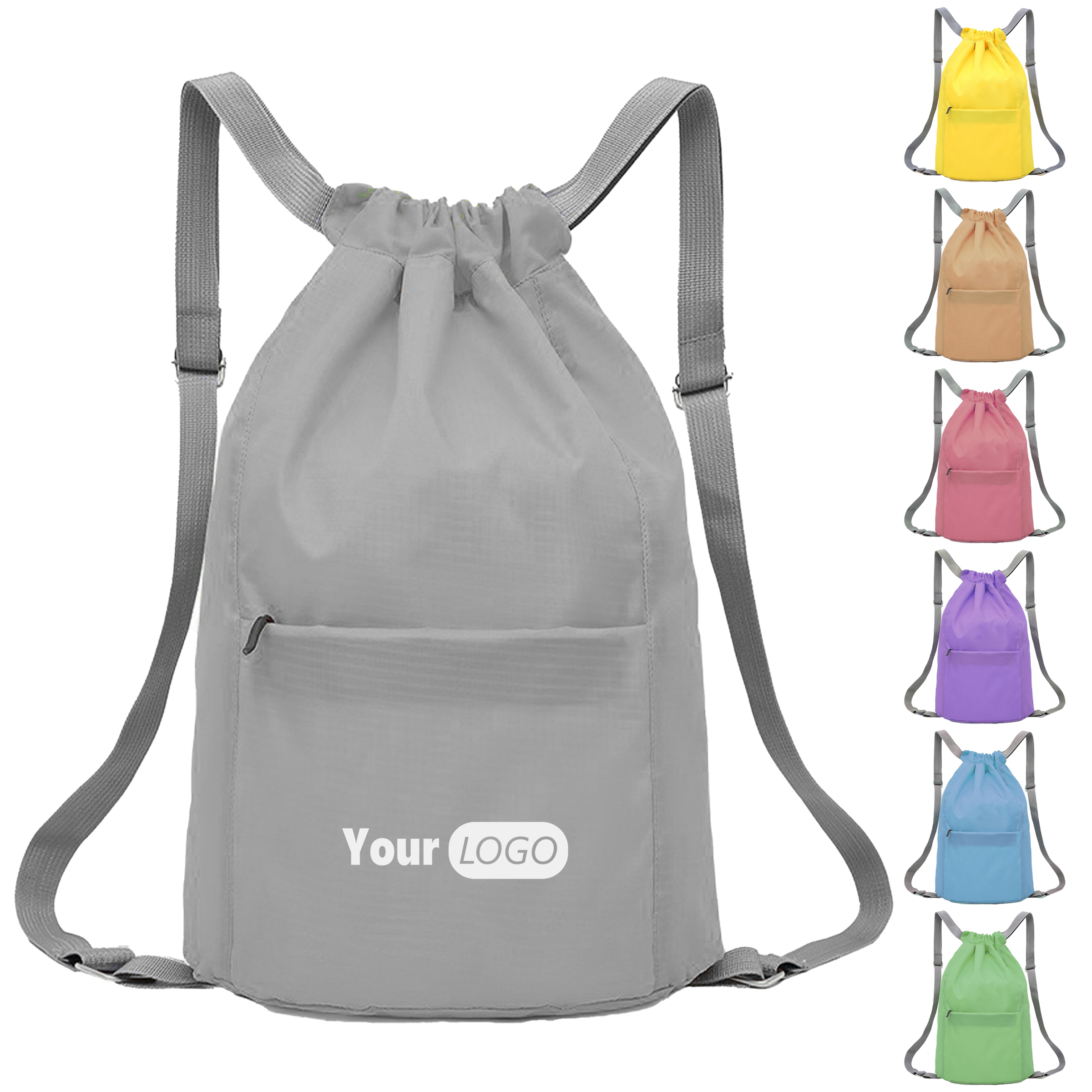 Oxford Durable Logo-Ready Drawstring Bag 2