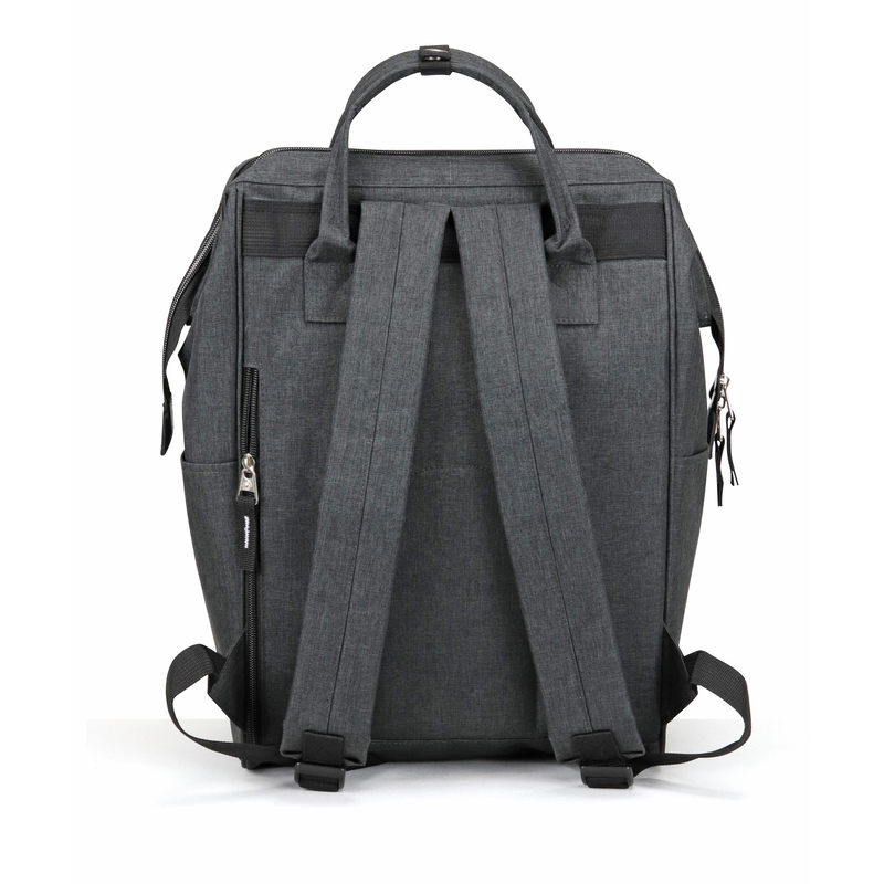 Wide Mouth Polyester Laptop Computer Backpack Bag 7